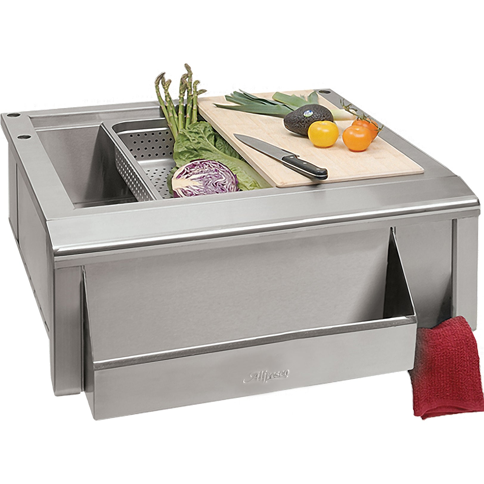 Alfresco 30-Inch Versa Outdoor Sink - AGBC-30 - Prep Package