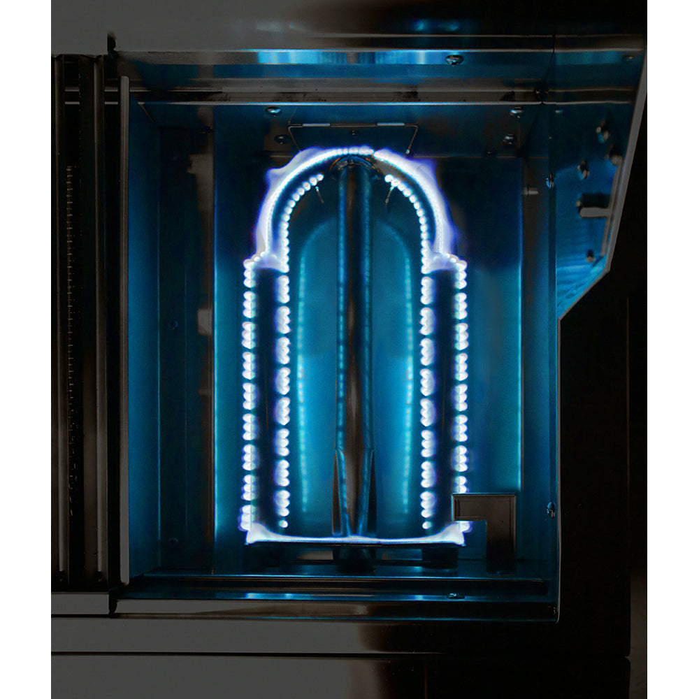 Alfresco ALXE 56-Inch Built-In Gas All Grill with Sear Zone Burner & Rotisserie - ALXE-56BFG-NG/LP - Natural Gas