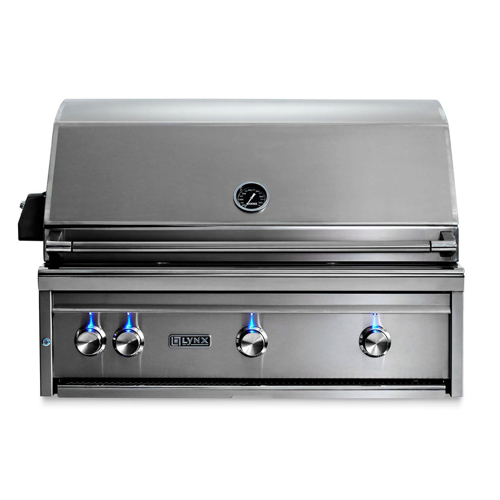 Lynx 36-Inch Built-In Professional Gas Grill with 2 Ceramic & 1 Trident Infrared Burners - L36TR-LP/NG