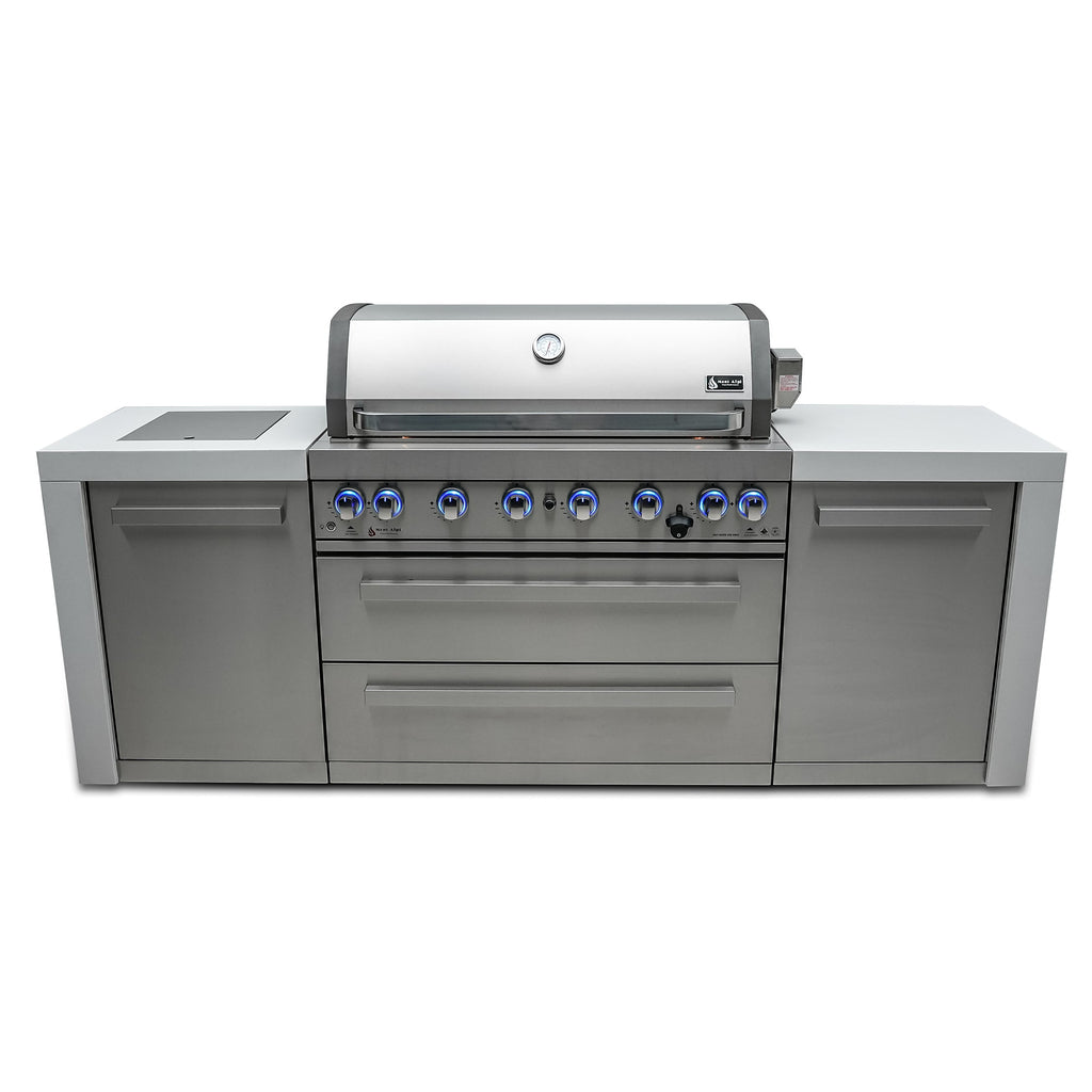 Mont Alpi 805 Deluxe BBQ Grill Island - MAi805-D