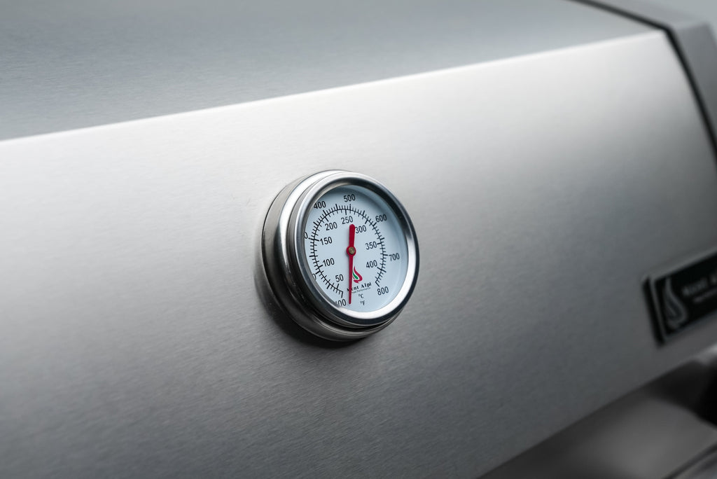 Mont Alpi 805 Black Stainless Steel BBQ Grill Island with Beverage Center, Extra Storage & Fridge - MAi805-BSSBEVFCXL