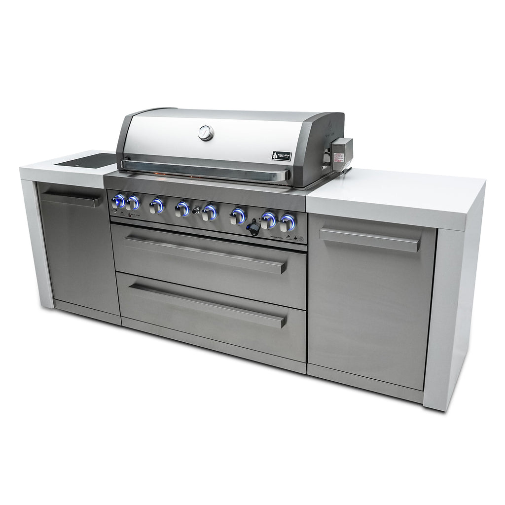 Mont Alpi 805 Deluxe BBQ Grill Island - MAi805-D