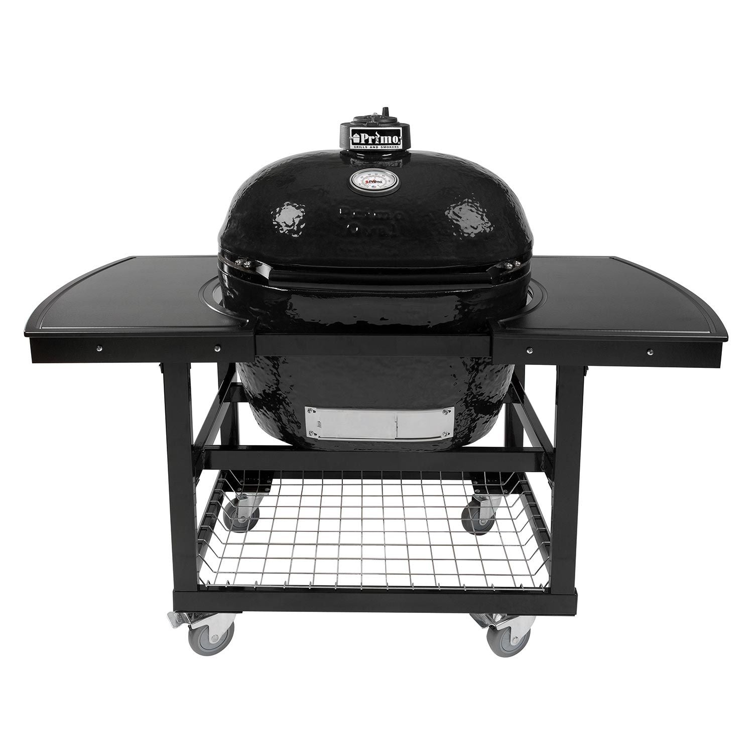 Primo Oval XL 400 Ceramic Kamado Grill on Cart